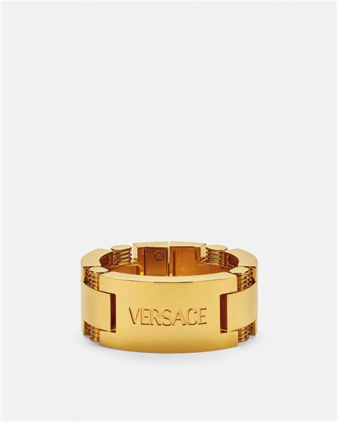 versace logo bracelet